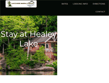 Tablet Screenshot of lakeshoremarina.com